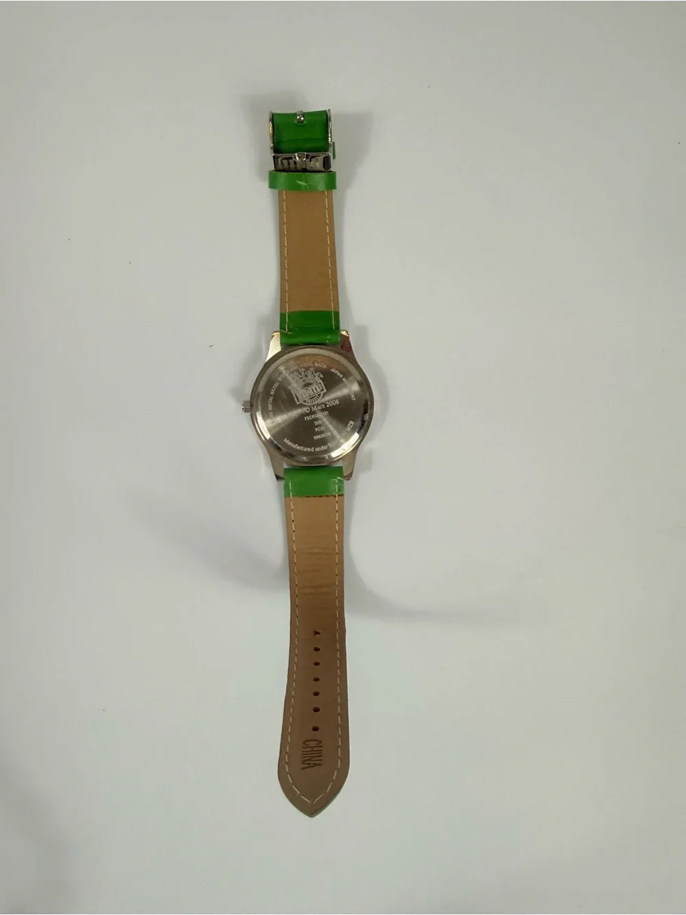 M&M'S Green Character Watch 2008 Japan Quartz MZB Advertising Promo